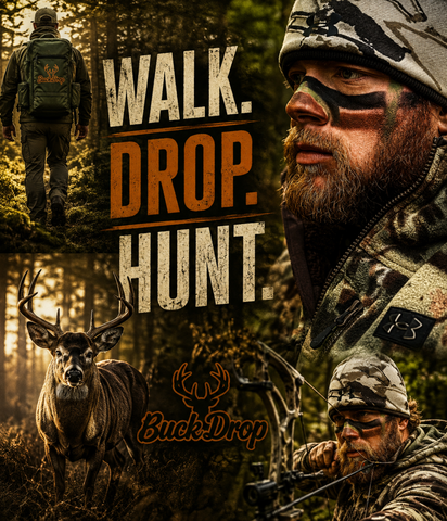 The hunt starts where you drop it!