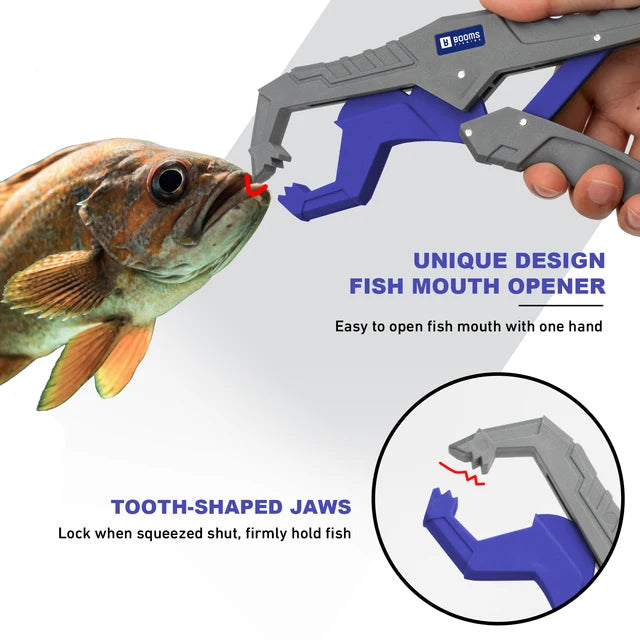 Fishing Heavy-Duty Pliers & Fish Gripper Set with Lanyard & Sheath